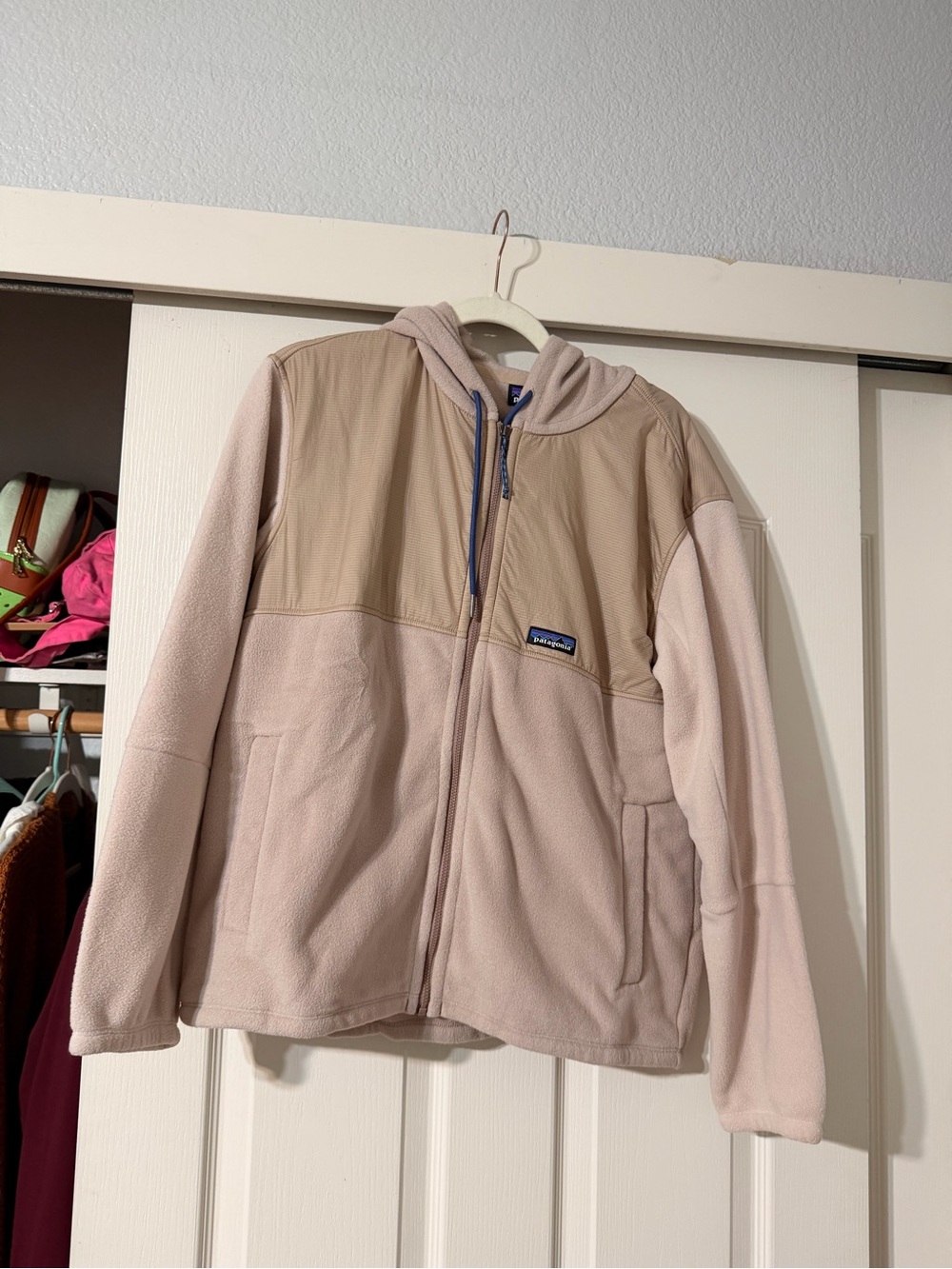 NWOT Size L Patagonia Fleece Jacket-Mauve Color